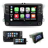 SCUMAXCON 6.5" Car Stereo Radio RCD360 RCD330 Carplay MirrorLink Bluetooth RVC USB SD RCD510/RCD310/RNS510 UPGRADE for VW GOLF MK5 6 PASSAT CADDY POLO EOS CC