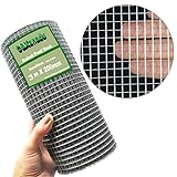 C&Xanadu 200mm X 3m Rat Mesh Rodent Proofing Wire Mesh Roll,Welded Metal Mesh Galvanised,Stop & Prevent Mice & Mouse Access