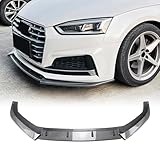 ZJHESXV Front Bumper Spoiler Splitter Lip for Audi A5 S5 Sline F5 2017-2020