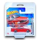 Hot Wheels '89 Mercedes-Benz 560 SEC AMG (Red) 8/10 HW Modified - 2024-82/250 (Short Card) - COMES IN A GENUINE KLAS CAR KEEPER PROTECTOR CASE - HTB70