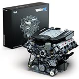 Nifeliz V8 Engine Building Set, Exclusive Advanced Collector's Engine Model to Build, Physical Science Experiment Toy for Adults, Home or Office Décor, Collectible Gifts (2725 PCS, NF10287)