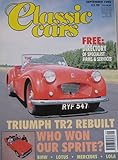 Classic Cars magazine 09/1993 featuring Lotus Elan S2, Triumph, BMW