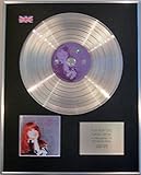 Century Music Awards TIFFANY - Limited Edition CD Platinum Disc - THE BEST OF