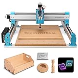 Genmitsu CNC-Machine 4040-PRO for Wood Acrylic MDF Carving/Cutting, 3 Axis CNC Router Machine with GRBL Control, Support 4-Axis, Working Area 400 x 400 x 78mm