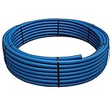 Blue MDPE Pipe - Cold Water - Polypipe, 25mm x 50mtr