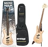 Warwick Streamer Stage 4 Mini Skirt with Gig Bag – Hot Pink Coloured Box