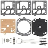 ZAMDOE K10-HD Carburetor Repair Kit Compatible for Stihl BR320 BR340 BR380 BR400 BR420 Leaf Blower 029 039 044 046 400 420 MS390 MS270 Chainsaw FS360 FS500 FS550 Brushcutters for Husqvarna 362 365