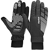 GripGrab RIDE Windproof Winter Cycling Gloves Thermal Full Finger Padded Fleece Lined Cold Weather Warm Bicycle Glove