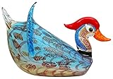 aubaho Glassfigure glass duck bird italian murano antique style 41cm