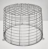 Terminal Flue Guard Round 9.5 x 6.5" Stainless Steel Boiler Vent