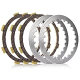 Friction Clutch Plate Compatible With Motorcycle Models TY80 TY80A TY80B TY50 TY50M TZ50 TZR50 TZR50R YG5T YG5S YSR80 YZ50H YZ50G DT50LC DT50 Aftermarket Replacement