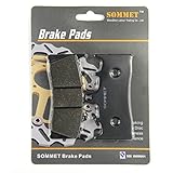 SOMMET Motorcycle front brake pads for Kawasaki VN 1500 Mean Streak P1/P2 2002-2004