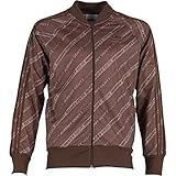 Adidas Men's Jeremy Scott Stripe Logo Track Jacket S07145, Brown, S