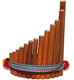Panpipes, Curved 13 pipe Rondador Ethically Sourced