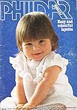 Phildar Mailles Knitting Pattern Booklet #75: Easy and Colourful Layette [46 patterns]
