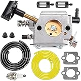 ZAMDOE Carburetor for Stihl BR320 BR320L BR340 BR340L BR380 BR400 BR420 BR420C SR320 SR340 SR380 SR400 SR420 Backpack Blower Carburetor with Gasket Spark Plug Fuel Line Filter