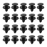 VGOL 20PCS Front Wheel Arch Lining Clips Compatible with Ampera Zafira 11612035 Plastic Front Bumper Fender Liner Push-Type Retainer Clips
