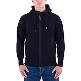 CP Company Diagonal Raised Fleece Goggle Hoodie Total Eclipse, 888, XL