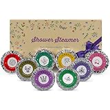 Bulk Shower Steamers Aromatherapy – Self Care Gift Set with 8PCS Unique Scented Shower Bombs. Natural Organic Melts for Women Mother's Day, Shower Fizzies for Bathroom Relaxing and Moisturizing Spa