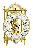Hermle Keywound Table Clock with Hour Strike and Brass Finish 23004-000711