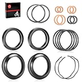 MOTO1988 Fork Dust Oil Seals Kit For SUZUKI GSX-R600 GSX-R750 GSF1200 Bandit 1200 DL650 V-Strom 650 RF900R For HONDA CB1000A/AC, (51153-27G00)