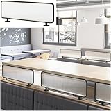 Office Desk DividerIron Partition for Restaurant and WorkspaceStylish Privacy Screen for Tables and Desks Ideal for Open Plan Areas and Dining Spaces
