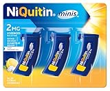 NiQuitin 2mg Minis Citrus Lozenges - Citrus Flavour (3 x Pack of 20 Minis Nicotine Lozenges) - Smoking Craving Relief in Just 3 Minutes* - On The Go - Pocket Sized Containers.