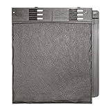 Slate Grey Enviro Tile Slate Roof Lightweight Synthetic Plastic Roofing Conservatory Porch Garage Shed Shingle