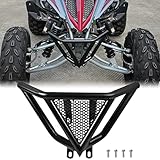 SAUTVS Front Bumper Guards for Yamaha Raptor 700 700R, Front Profile Bumper Guard Protector for Yamaha Raptor YFM 700 / 700R 2006-2023 Accessories