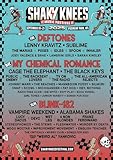 Shaky Knees Music Festival 2025 A4 Print Poster Wall Art Home Decor Album Gift Present Photo Living Room Dining Room Bedroom Unframed Concert Tour Gig Live Show Music Arena Singer