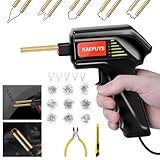 KAEFUYS 170W 220V Plastic Welding Kit Plastic Welder Gun 805Pcs Hot Staples Welding Repairing Machine for Car Bumper Plastic Crack Repair