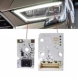 White LED Boards Fit For 2017 2018 2019 2020 AUDI A3 S3 Full LED Headlight Daytime Running Light, DRL Turn Signal, Only For Full LED Headlight, 8V0998473A, 8V0998474A (Left Side)