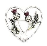 AWEOFR Purple Thistle Brooch