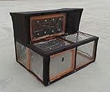 Bunny Business Hutch Cover for Bb-48-Drh,Black,36 x 36 x 4 cm