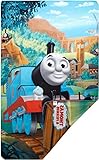 Jerry Fabrics Kids Fleece Blankets & Throws 100 x 150cm Thomas & Friends Character, Polyester, Multi-Colour, Single