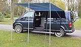 Wild Earth Sun canopy awning for VW Camper Van motorhome 300cm x 240cm MED Grey