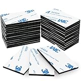 Ormith Double Sided Tape Heavy Duty 48 Pcs | Strong Double Sided Sticky Pads for Outdoor Indoor Mounting | Water Proof Adhesive Strips for Hanging 50 x 30mm