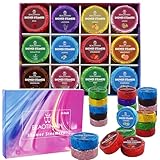 24 pcs Shower Steamers Aromatherapy Shower Tablets, Stress Relief and Luxury Self Care,Vegan Organic Shower Bomb Set, Pampering Birthday Relaxing Presents Hampers for Women Mum