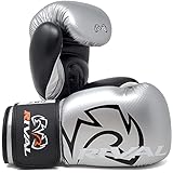 Rival Boxing-RB7 Fitness & Bag Gloves-Silver/Black-6oz
