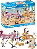 Playmobil | My Life | Cat Café | Cat Toy for Kids | Animal Figures Set | Toy for Children Aged 4 and Over | 71744