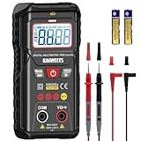 KAIWEETS Digital Multimeter KM200s with True RMS, Auto Ranging Voltmeter, Smart Measurement, NCV Non-Contact Voltage Detector, AC/DC Voltage, Resistance, Diode, Ohm, Continuity Tester