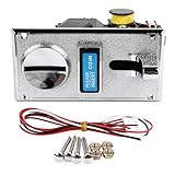 Wakects Multi-Coin Acceptor Selector, Highly Accurate & Easy to Use, Personalized Settings, Multi-Currency Detection, Support for Vending Machines, Amusement Rides, etc. with Coin