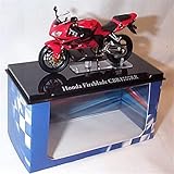atlas editions red honda fireblade CBR1000RR bike 1:24 scale diecast model