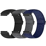 22mm Quick Release Elastic Straps Compatible with Samsung Galaxy Watch 3 45mm/Galaxy Watch 46mm/Gear S3 Frontier/Garmin Venu 3/2/Vivoactive 4/Forerunner 570(47mm)/Amazfit Bip 6/5/GTR 4/3/2 Women Men