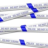 Panda Loco [3 METERS] Police Do not Cross Non-Adhesive Barrier Tape | Novelty Jokes & Gag Movie Drama Prop