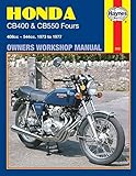 Honda 400 and 550 Fours 408cc 544cc 1973 Onwards Owner's Workshop Manual (Motorcycle Manuals)