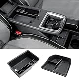 CDEFG Compatible with Megane E-Tech/Scenic E-Tech 2022-2024 2025 UK Storage Box, Megane E Tech Organiser Armrest Tray + Center Console Lower Tray, Scenic Accessoires [2 pcs]