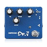 JOYO Compressor Pedal & Clean Boost with 3 Band EQ Sustain Effects for Electric Guitar High-end Edition Dr.J Series (D55)