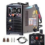 LOTOS LTP6300DCNC 63AMP Non-Touch Pilot Arc CNC Enabled Plasma Cutter, Drag Cut Enabled, 3/4" 19mm Clean Cut, 1" 25mm Severance Cut, THC Torch Height Control Enabled, Non-HF Arc Start, 110V/220V