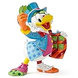 Disney By Romero Britto Uncle Scrooge, Resin, Multi-Coloured, 6 "